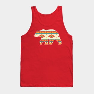 Bear Pattern - 2 Tank Top